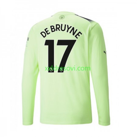 Manchester City De Bruyne 17 Treći Nogometni Dres 2022-2023 Dugim Rukavima